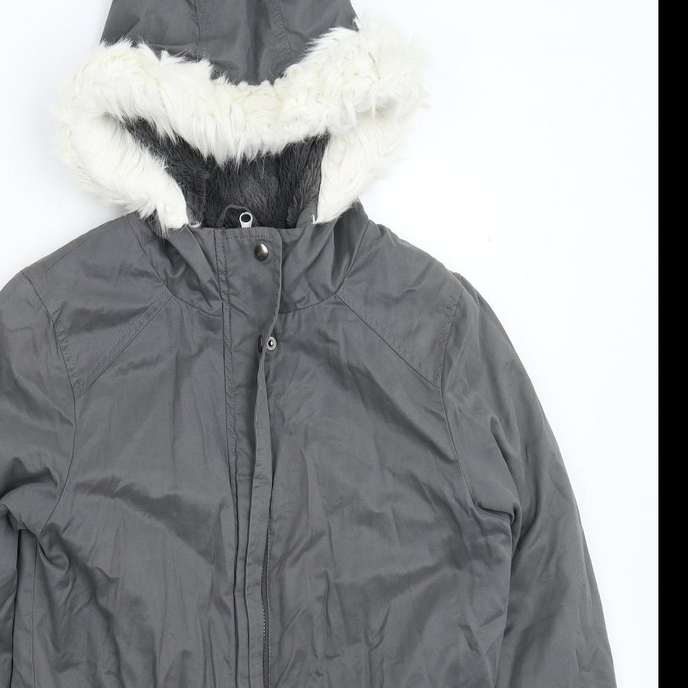 Oasis clearance grey parka