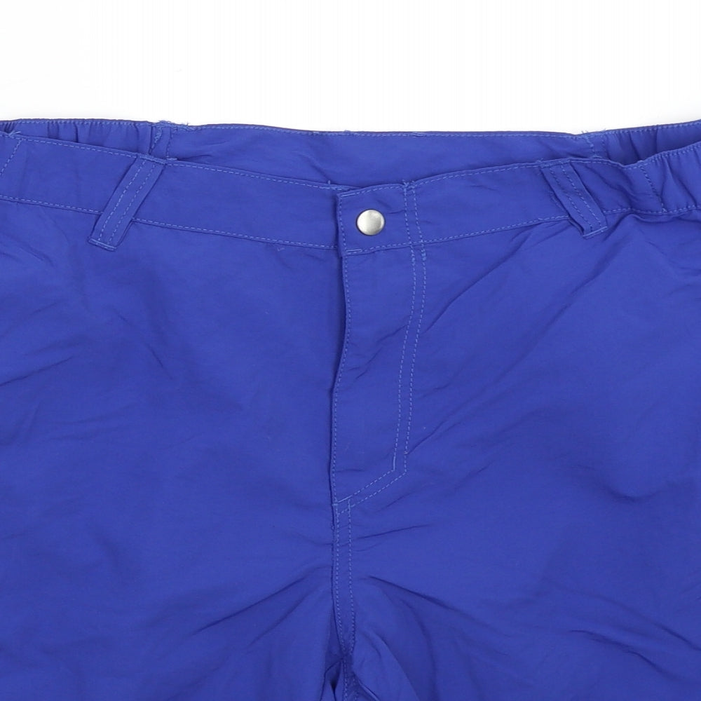 DECATHLON Mens Blue   Sweat Shorts Size L