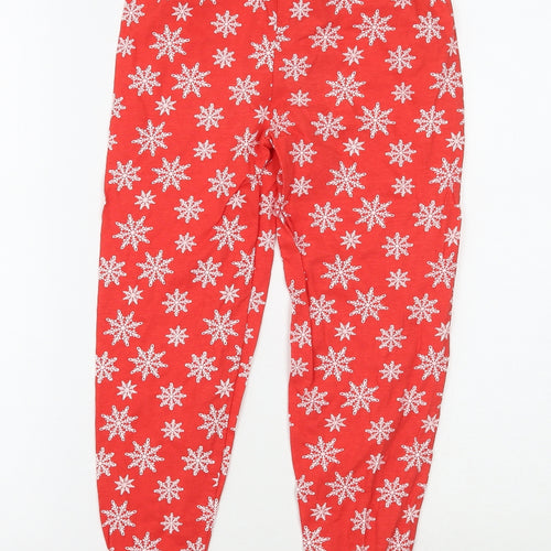 Dr Suess Boys Red Geometric   Pyjama Pants Size 7-8 Years