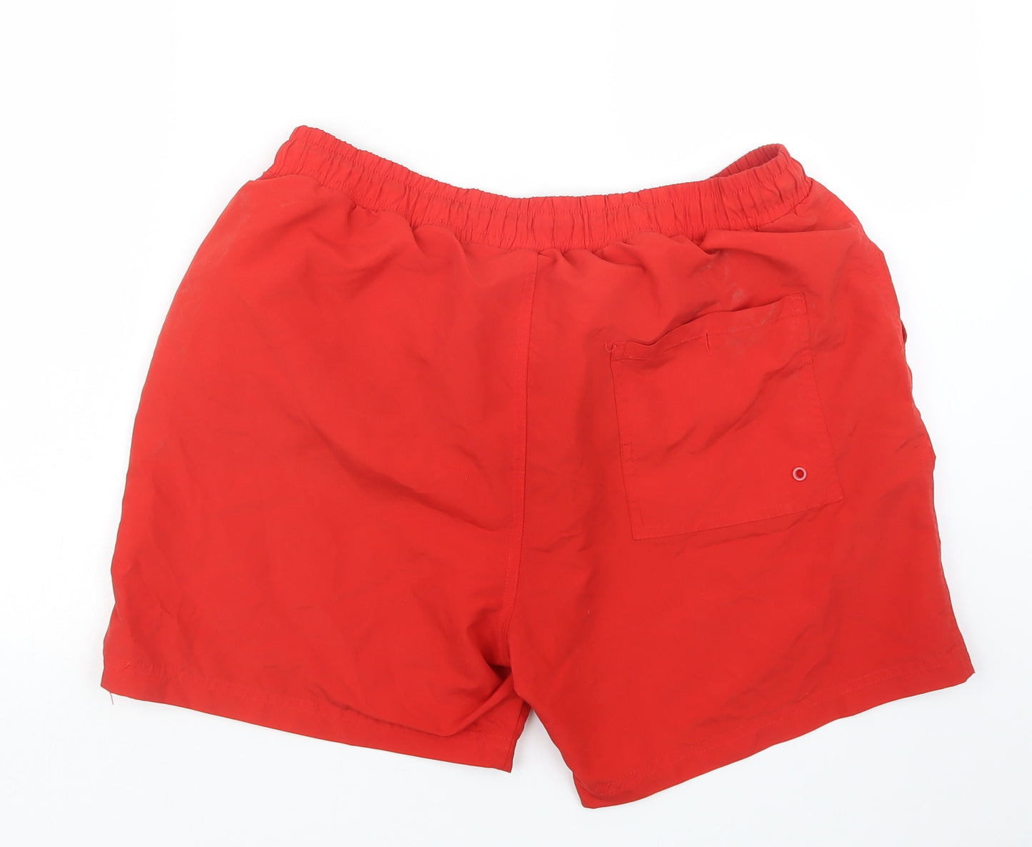 Cedar Wood State Mens Red   Bermuda Shorts Size L - Swim Shorts