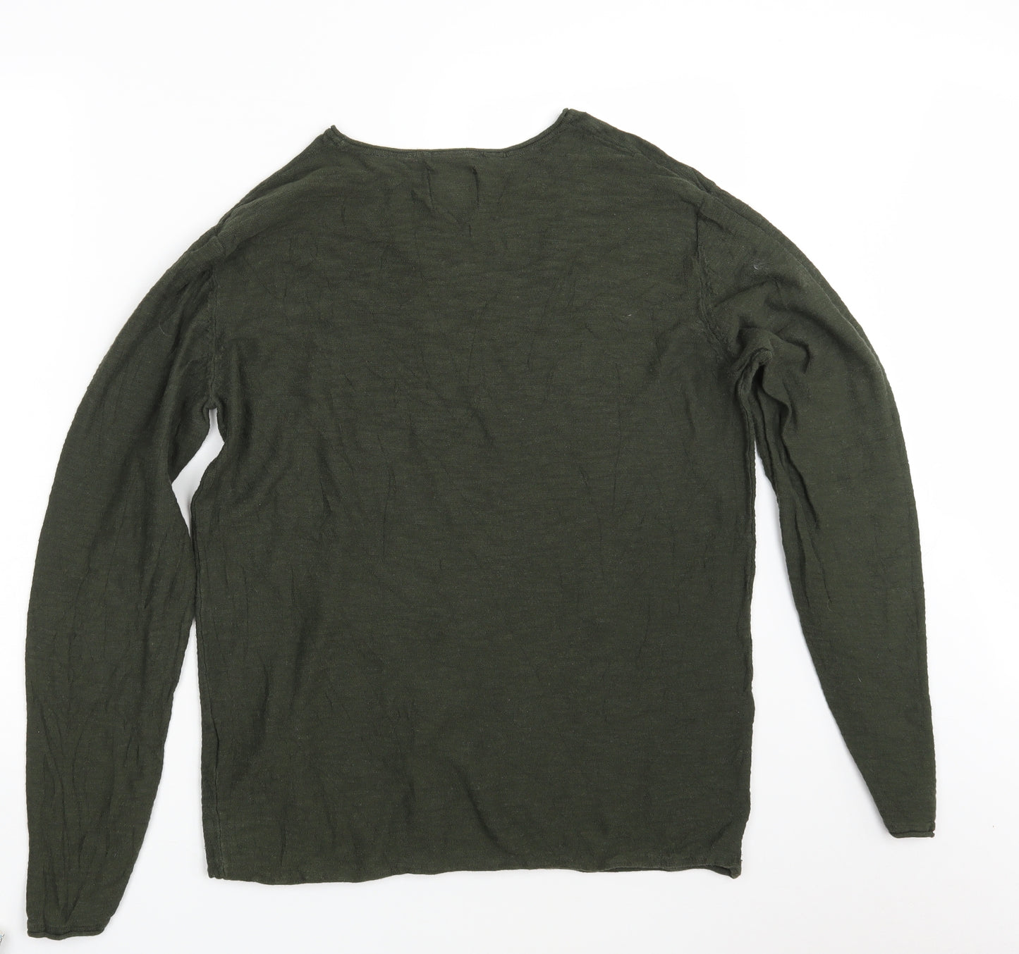 ONLY & SONS Mens Green   Pullover Sweatshirt One Size