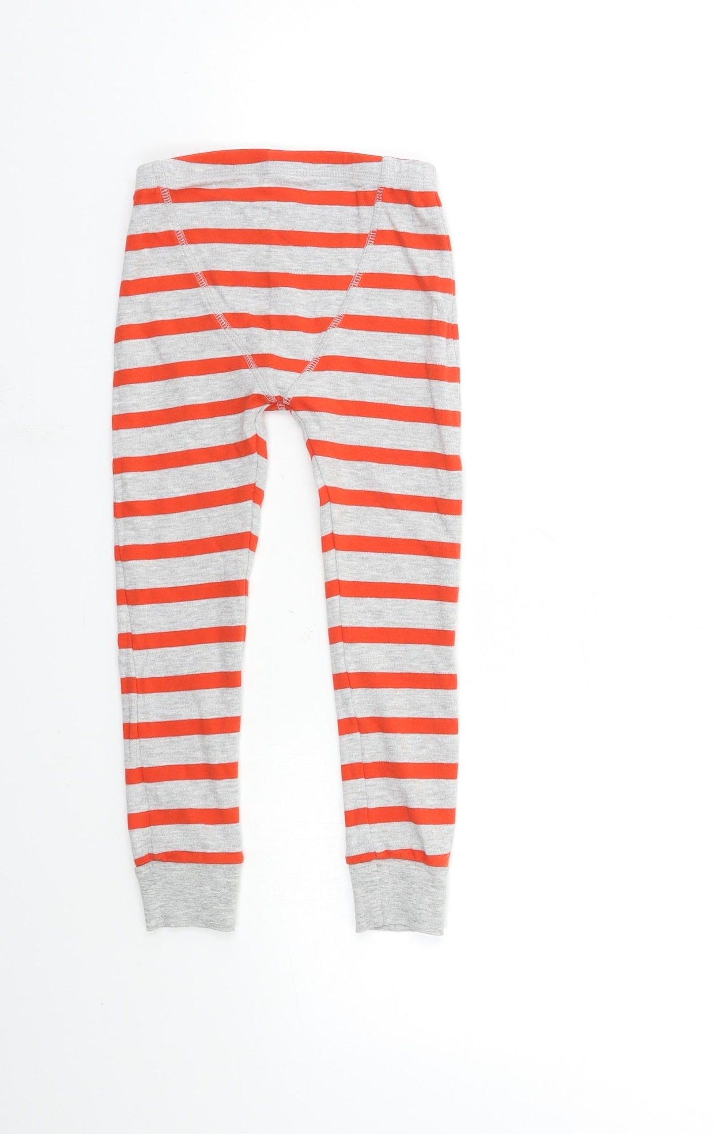 George Boys Grey Striped   Pyjama Pants Size 4-5 Years