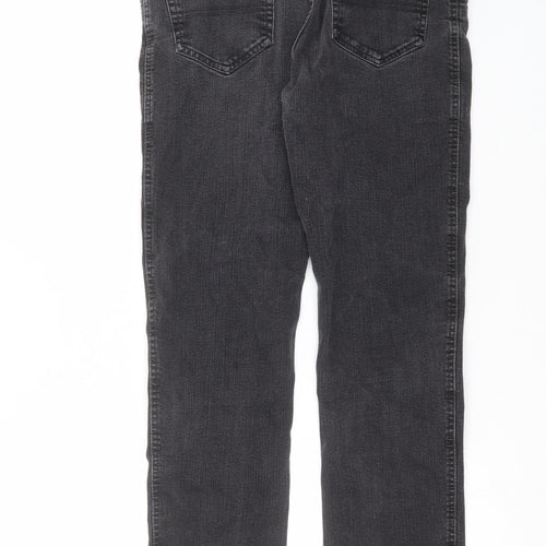 Stooker Womens Grey  Denim Straight Jeans Size 14 L28 in