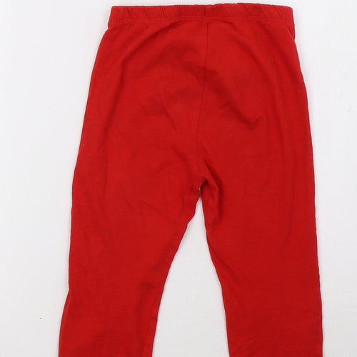 Primark Boys Red    Pyjama Pants Size 3-4 Years