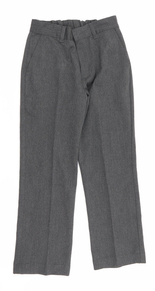 School Life Boys Grey   Dress Pants Trousers Size 8 Years - School Trousers