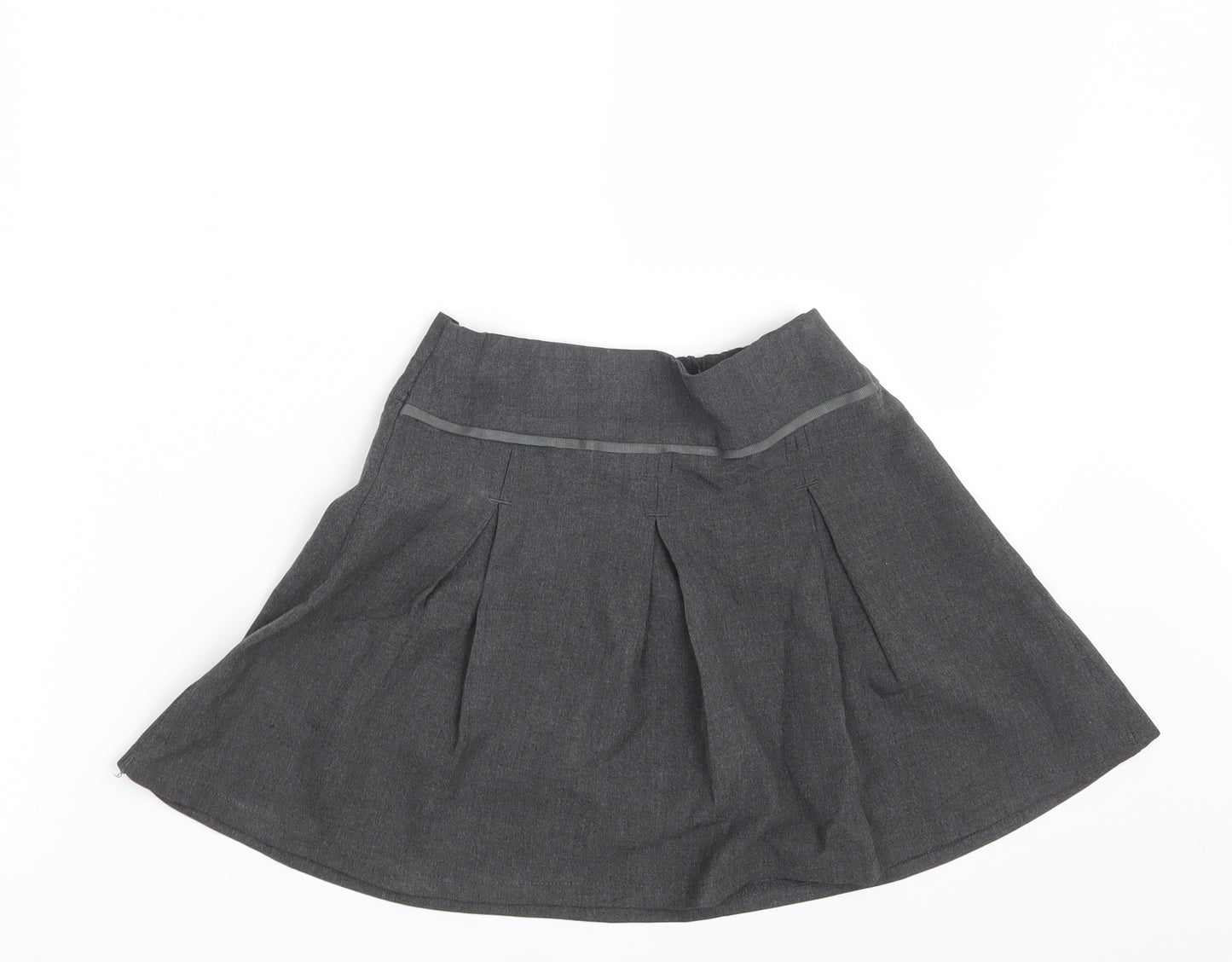 TU Girls Grey   Mini Skirt Size 5 Years - School Wear