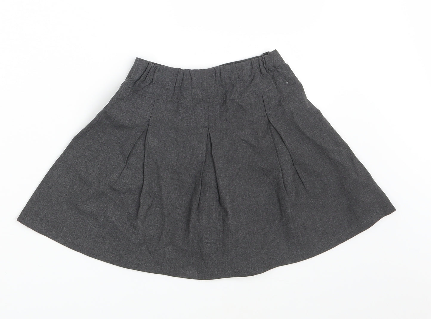 TU Girls Grey   Mini Skirt Size 5 Years - School Wear