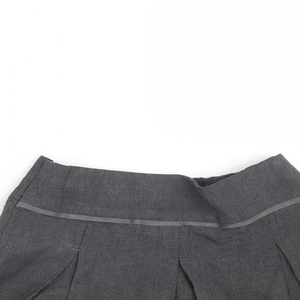 TU Girls Grey   Mini Skirt Size 5 Years - School Wear