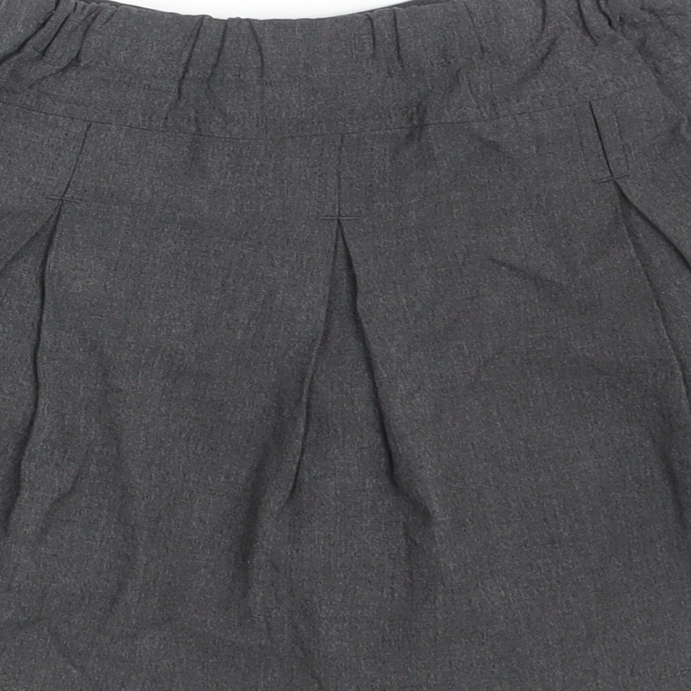 TU Girls Grey   Mini Skirt Size 5 Years - School Wear