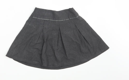 TU Girls Grey   Mini Skirt Size 5 Years - School Wear