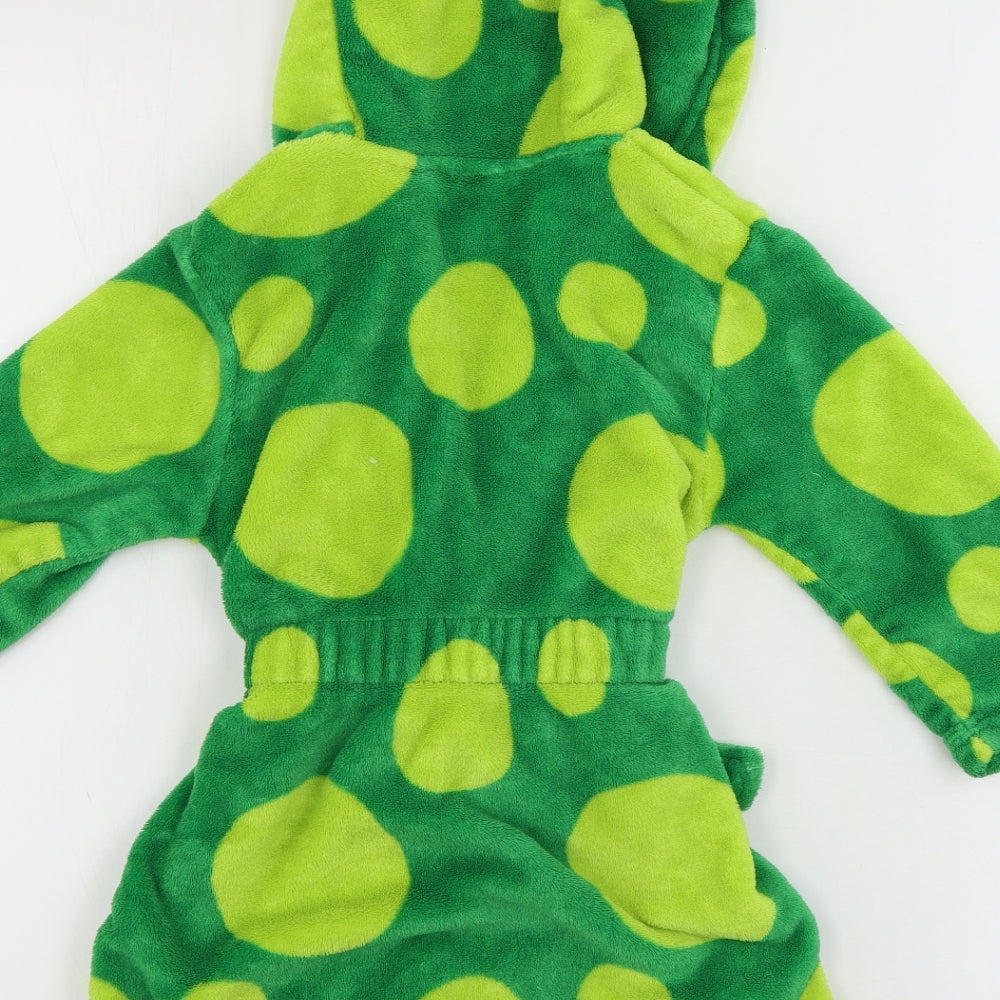 George  Boys Green Polka Dot   Gown Size 3-4 Years
