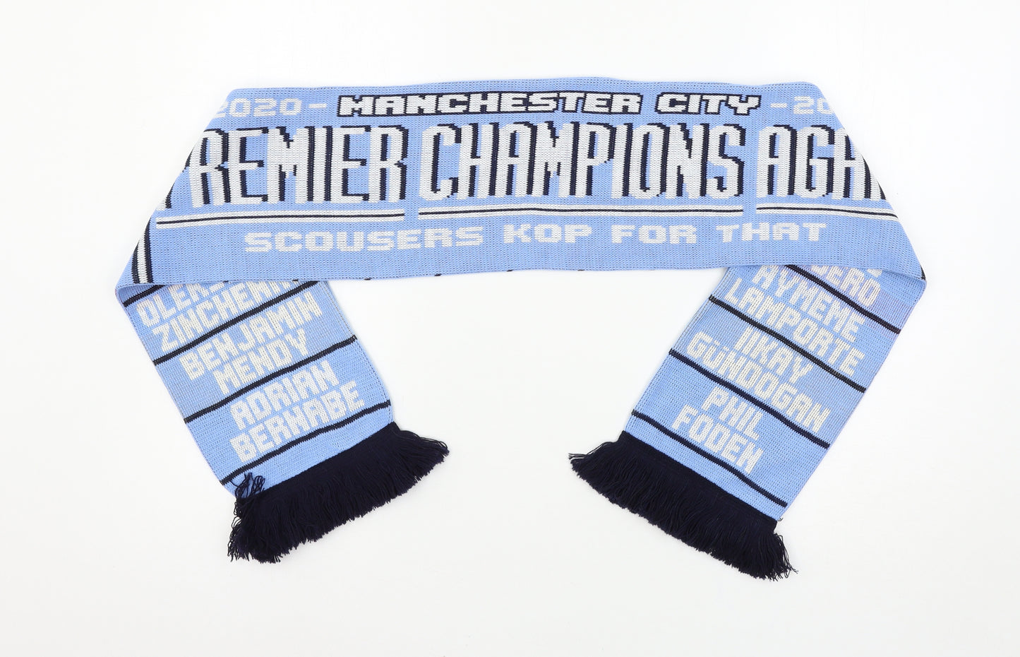 Manchester City FC Football Scarf 54 in 8 in