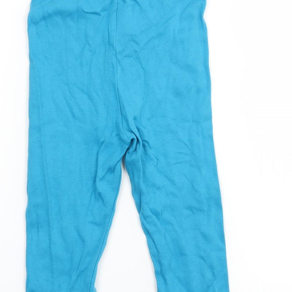 Disney Girls Blue   Sweatpants Trousers Size 2-3 Years