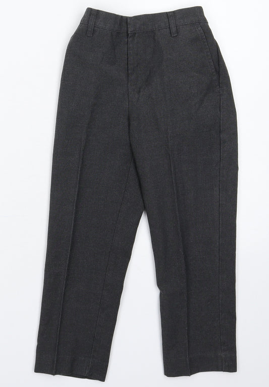 TU Boys Grey   Dress Pants Trousers Size 6 Years - School