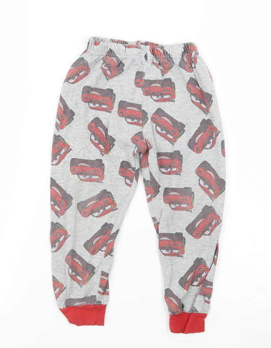 Baby has Boys Grey Geometric   Pyjama Pants Size 4 Years  - Cars