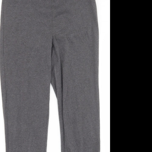 Primark Womens Grey   Capri Leggings Size 10 L25.5 in