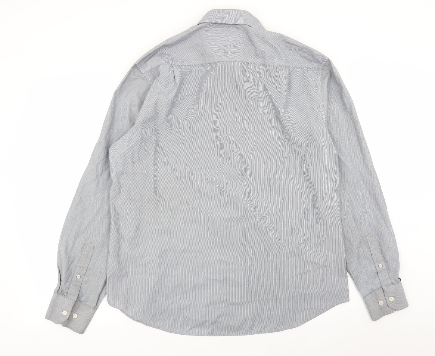 Asda George Mens Grey    Dress Shirt Size 16.5