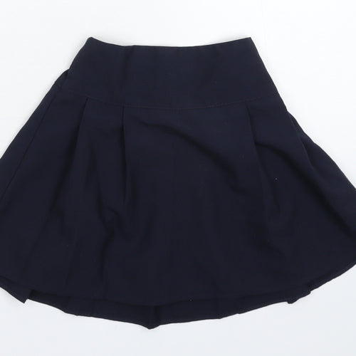 F&F Girls Blue   Pleated Skirt Size 6-7 Years