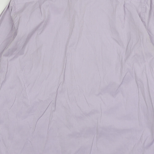 Taylor & Wright Mens Purple    Dress Shirt Size 16