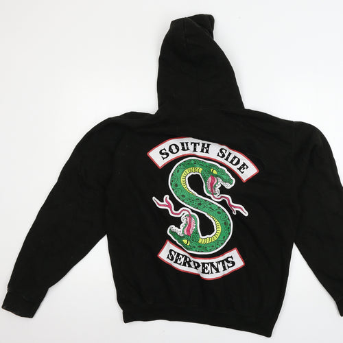 All We Do is Mens Black  Jersey Pullover Hoodie Size M  - southside serpents