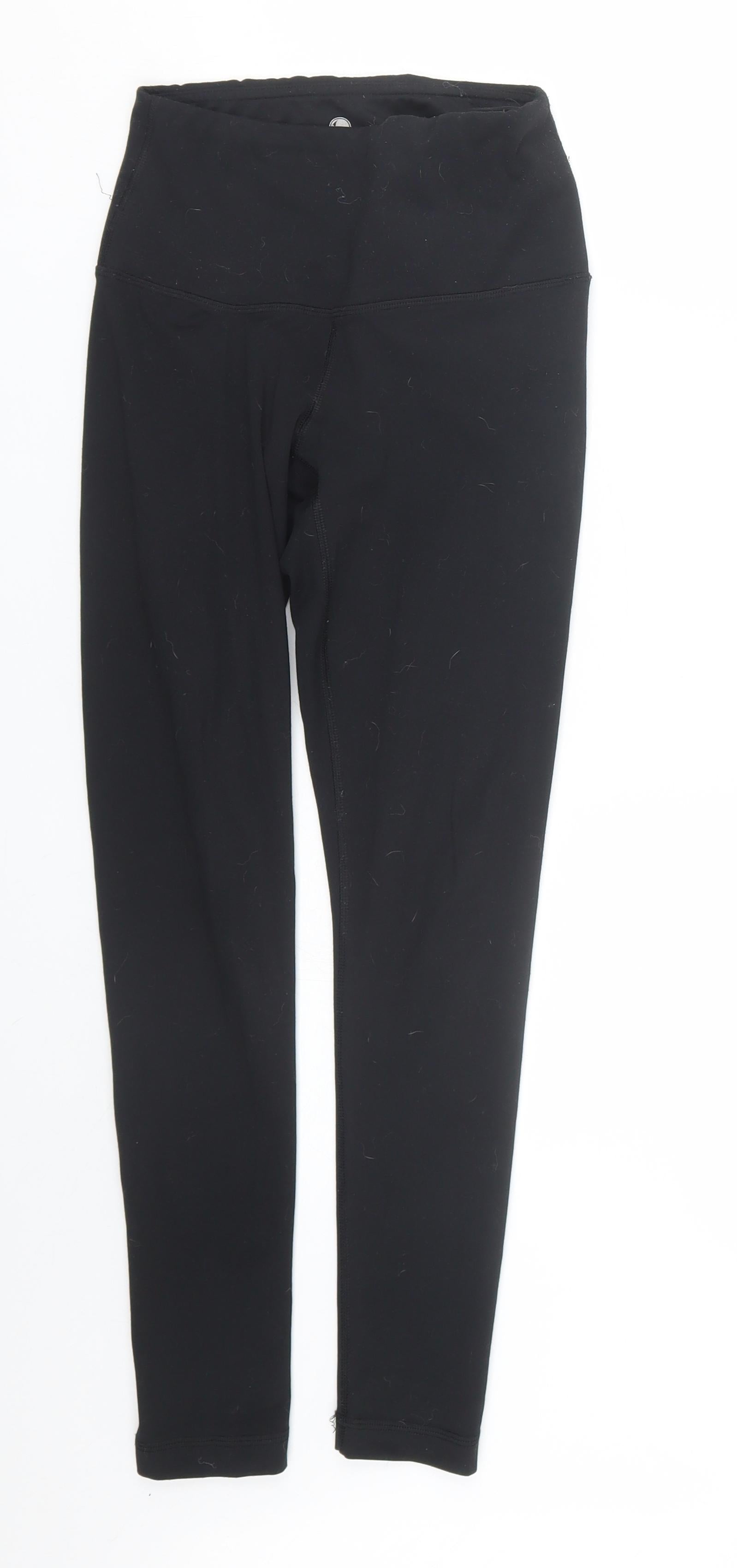 Yogalicious Womens Black Compression Leggings Size XS L24 in