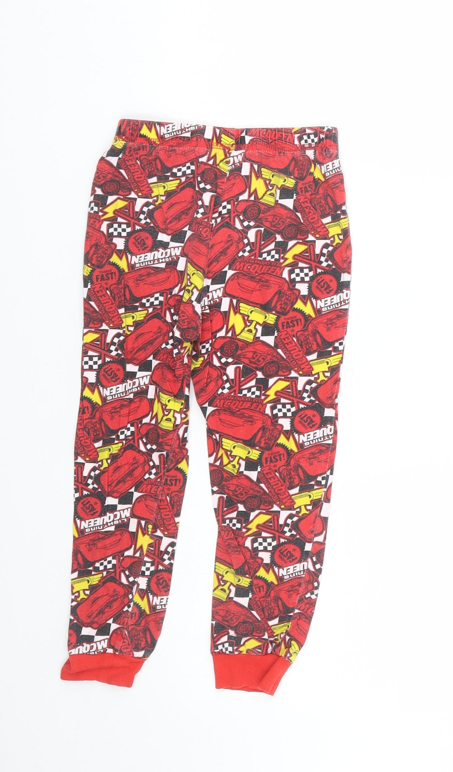 George Boys Red    Pyjama Pants Size 4-5 Years  - Disney Cars
