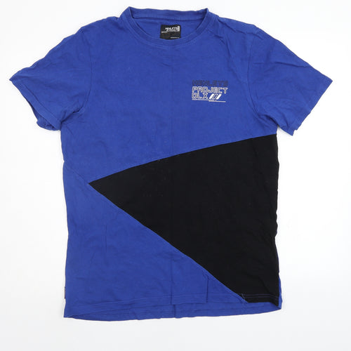 Henleys Mens Blue    T-Shirt Size L