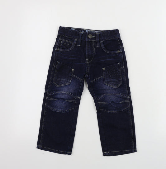 Matalan  Boys Blue   Straight Jeans Size 3 Years