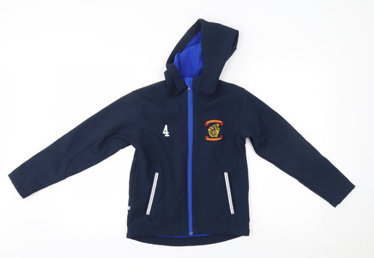 Result Boys Blue   Jacket  Size 9-10 Years  - Chesterton AFC
