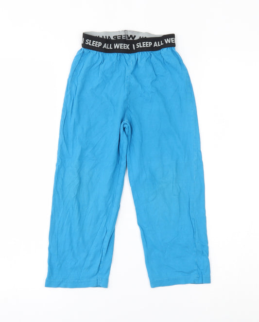 TU Boys Blue    Pyjama Pants Size 4-5 Years