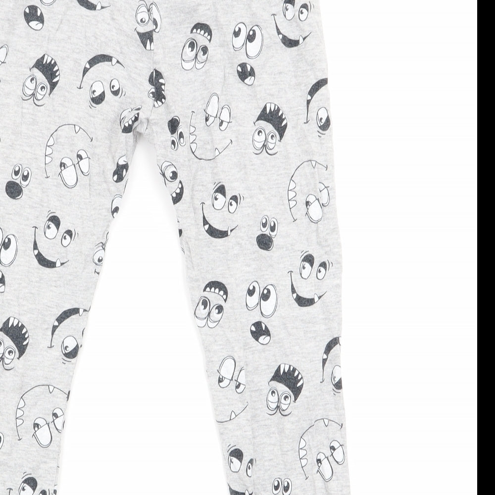 F&F Boys Grey Geometric   Pyjama Pants Size 3-4 Years