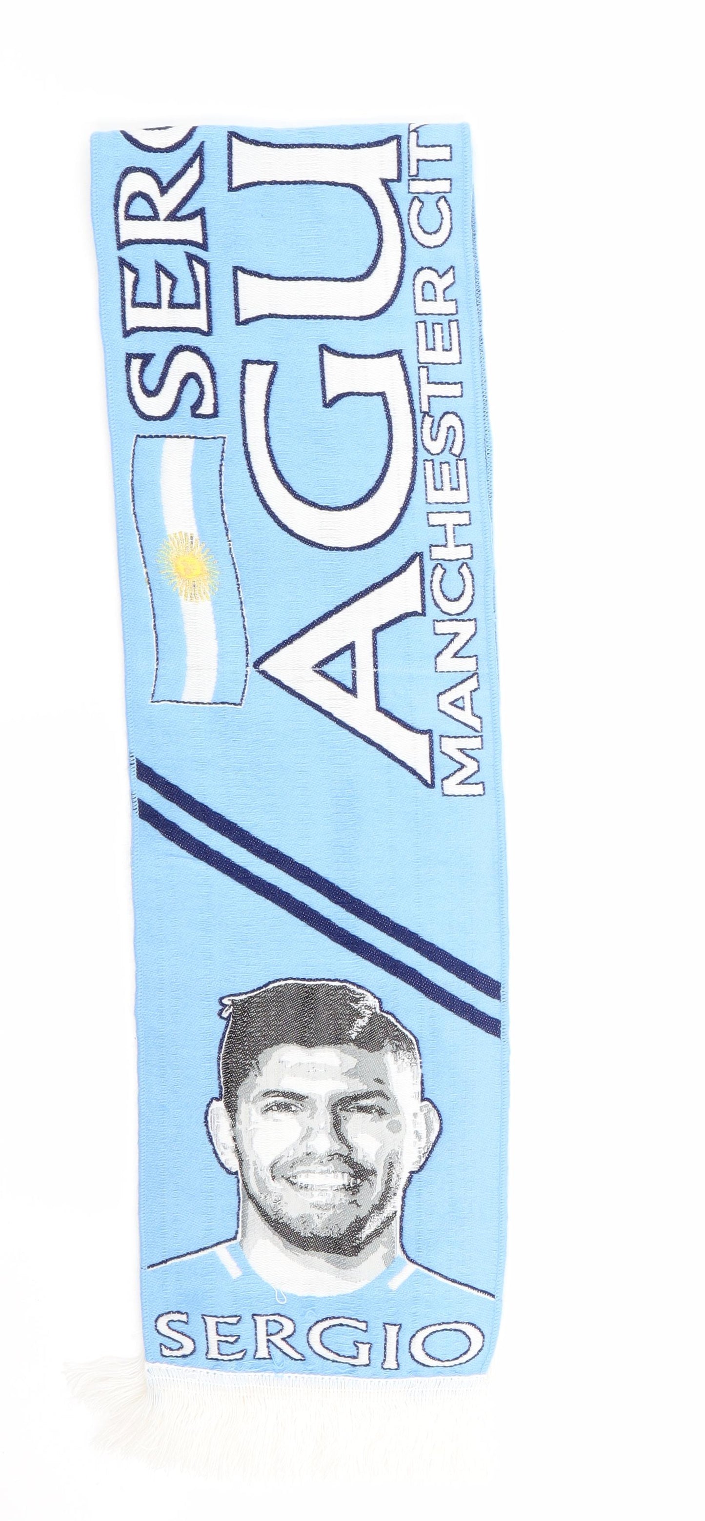 Manchester City FC Mens Multicoloured   Scarf  One Size