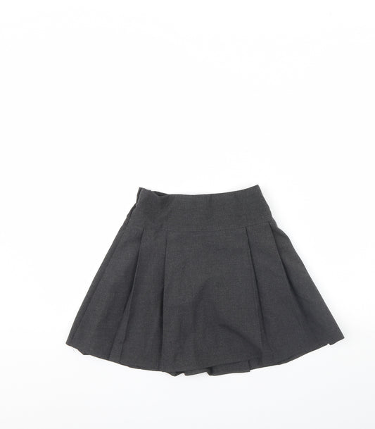 F&F Girls Grey   Flare Skirt Size 8 Years