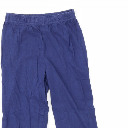 Preworn Boys Blue   Jogger Trousers Size 4-5 Years