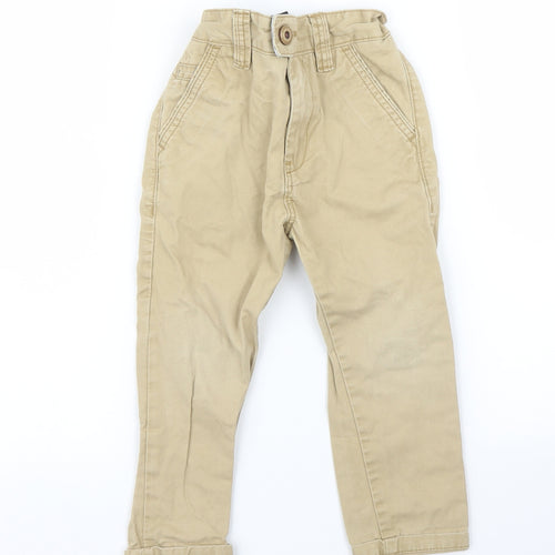 NEXT Boys Beige   Chino Trousers Size 3 Years