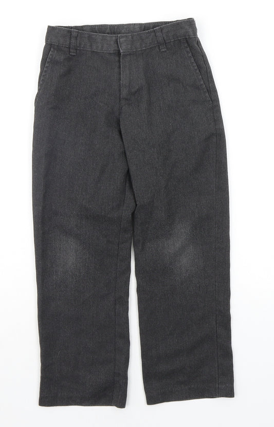 George Boys Grey   Chino Trousers Size 5-6 Years