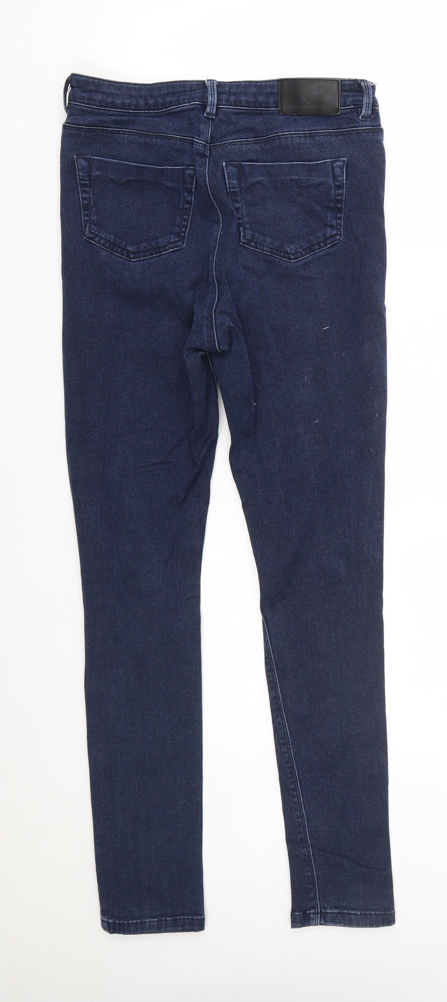 Pied A Terre Womens Blue   Skinny Jeans Size 8 L27 in
