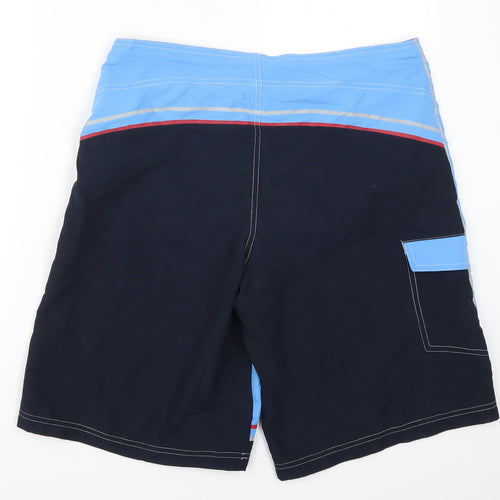 Easy Mens Blue   Athletic Shorts Size S - Swim Short