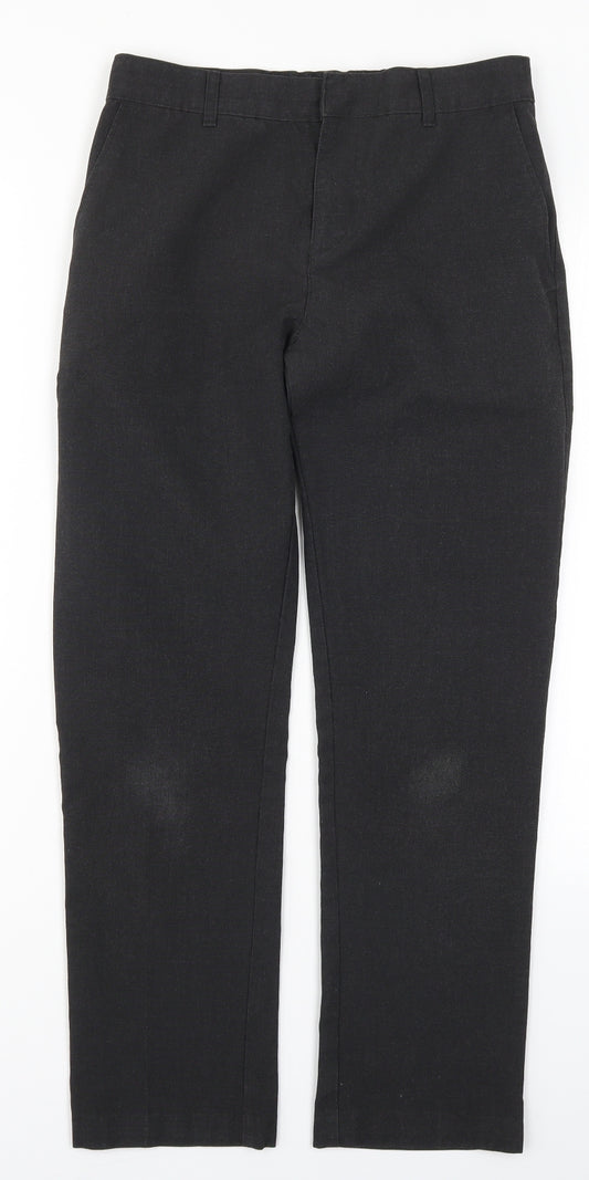 Marks and Spencer Boys Grey   Dress Pants Trousers Size 13-14 Years
