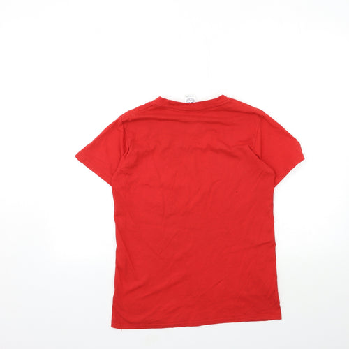 DC Comics Womens Red   Basic T-Shirt Size S