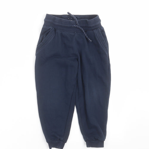 Primark Boys Blue   Jogger Trousers Size 3-4 Years