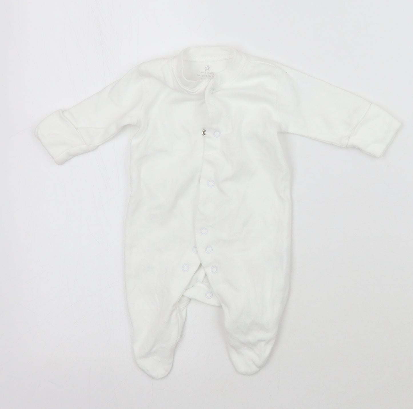 NEXT Baby White   Babygrow One-Piece Size Newborn