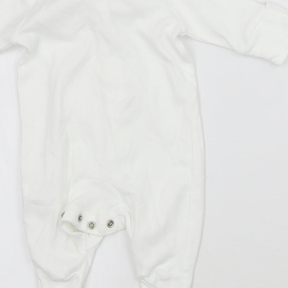 NEXT Baby White   Babygrow One-Piece Size Newborn