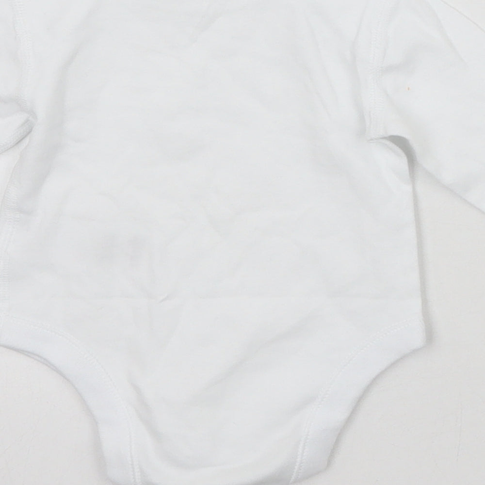 F&F Baby White   Babygrow One-Piece Size Newborn