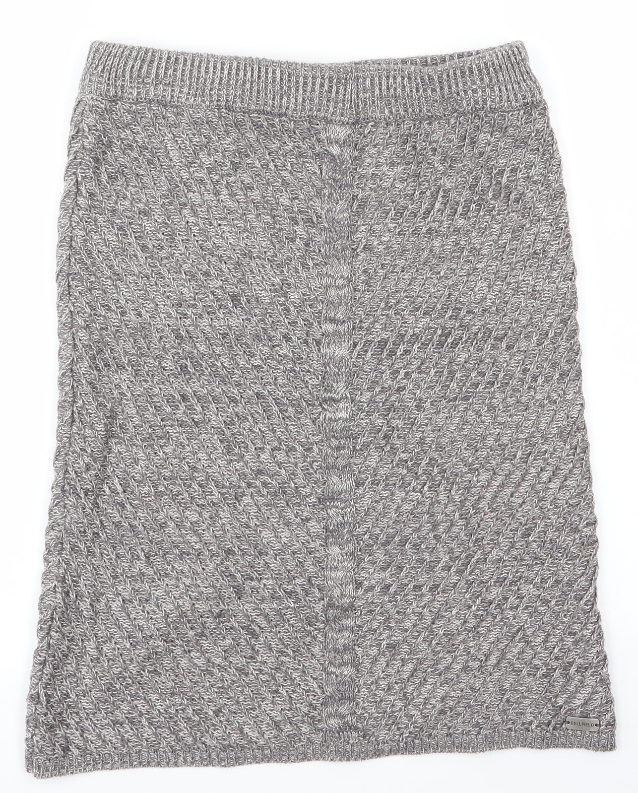 Bellfield Womens Grey   A-Line Skirt Size XS