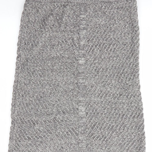 Bellfield Womens Grey   A-Line Skirt Size XS