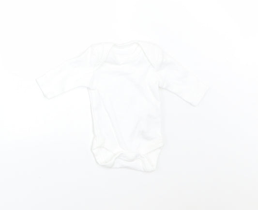 Primark Baby White   Babygrow One-Piece Size Newborn