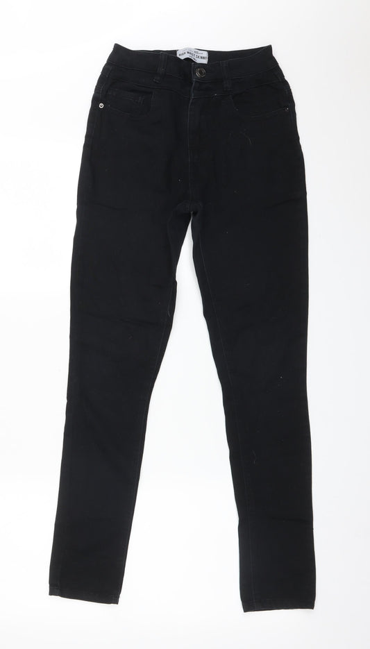New Look Girls Black   Skinny Jeans Size 13 Years