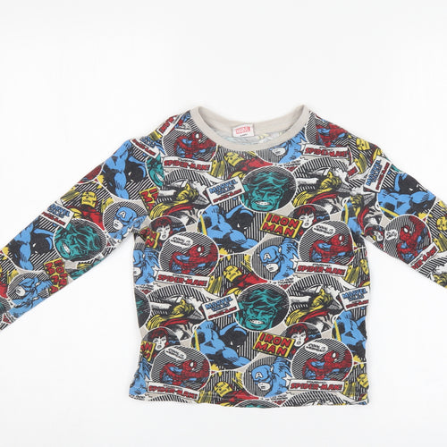 Marvel Boys Multicoloured    Pyjama Top Size 6-7 Years  - Marvel Comics