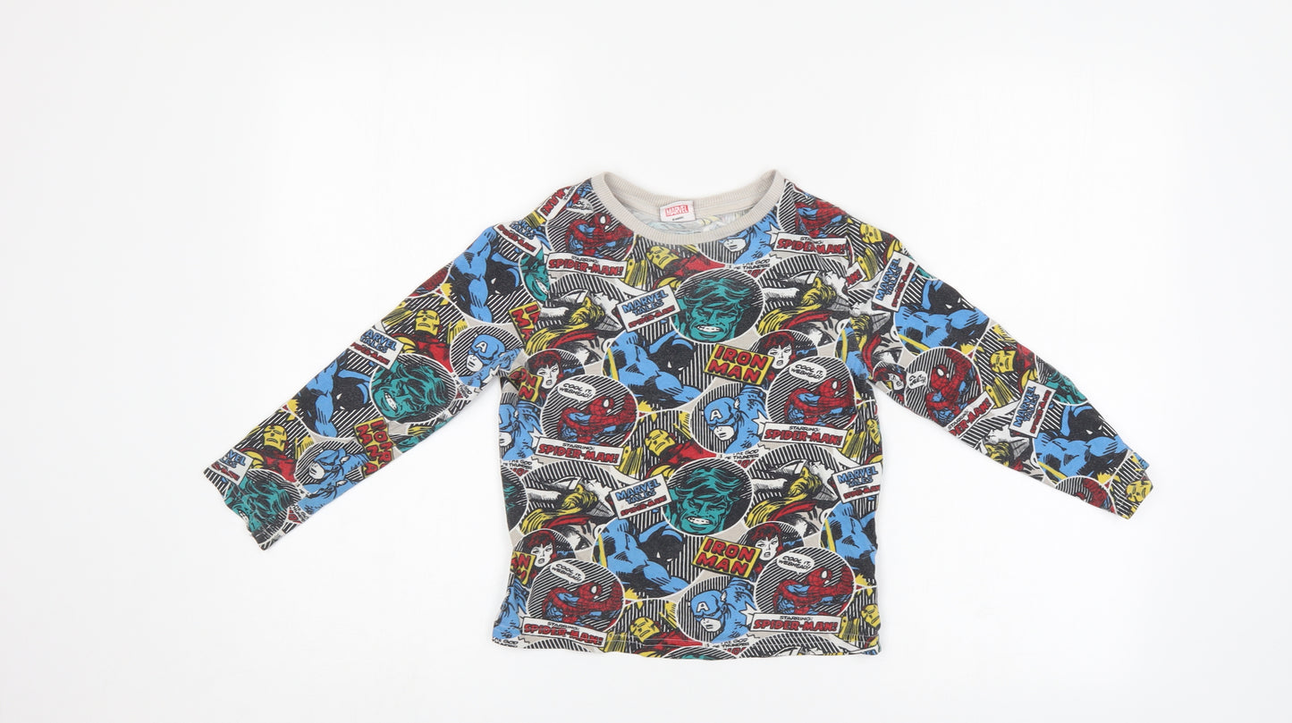 Marvel Boys Multicoloured    Pyjama Top Size 6-7 Years  - Marvel Comics